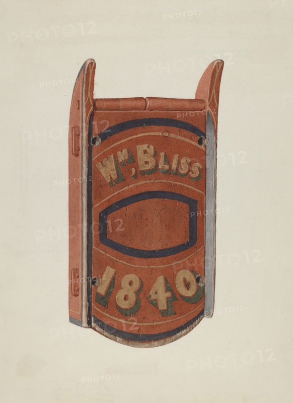 Child's Sled, c. 1937.