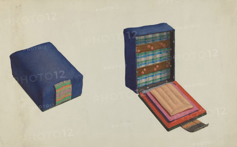 Shaker Needle Case, c. 1936.