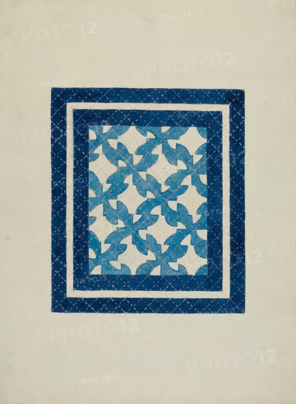 Patchwork Quilt, 1935/1942.