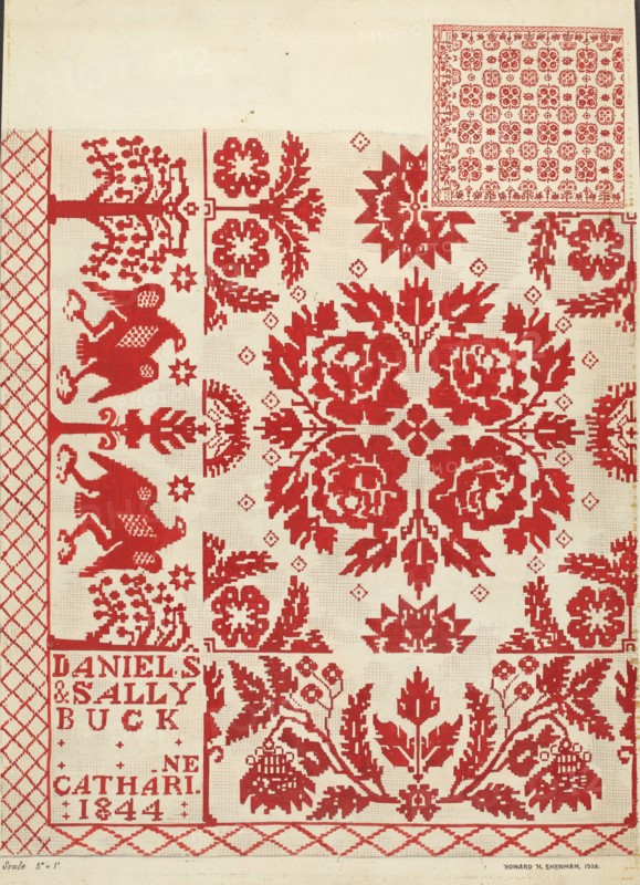 Coverlet, 1935/1942.
