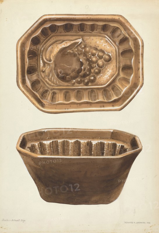 Crockery Mold, 1936.