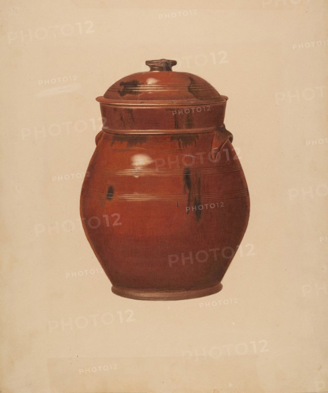 Jar with Cover, c. 1939.