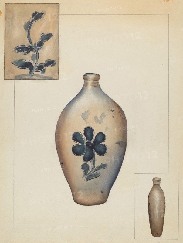 Flask, c. 1937.