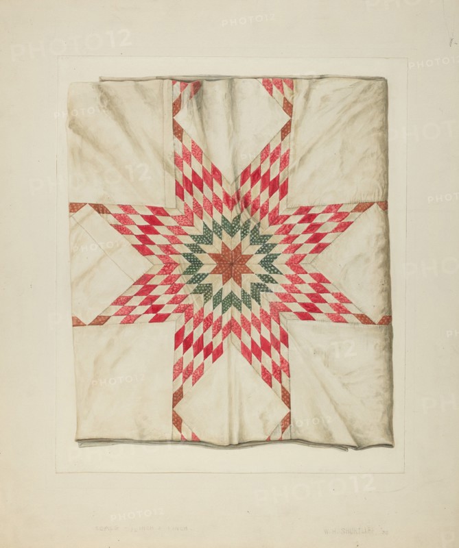 Hand Made Quilt, c. 1938.