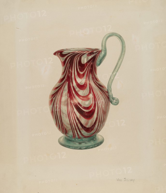 Pitcher, c. 1940.