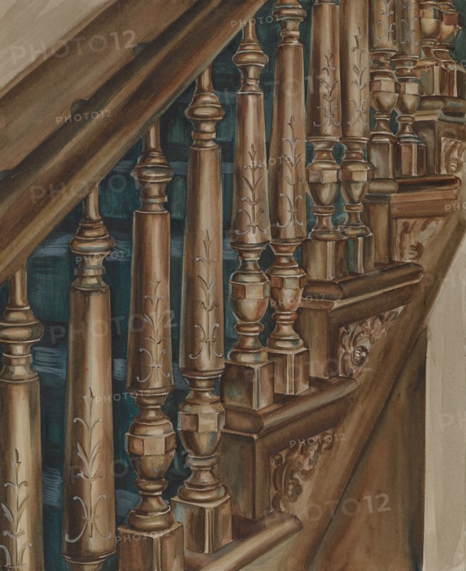 Stair Case, c. 1936.