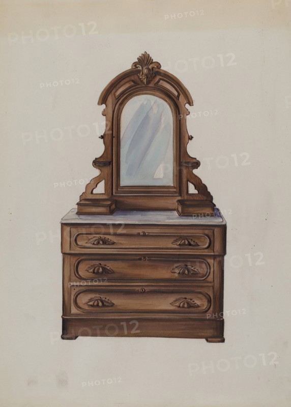 Bureau, c. 1936.