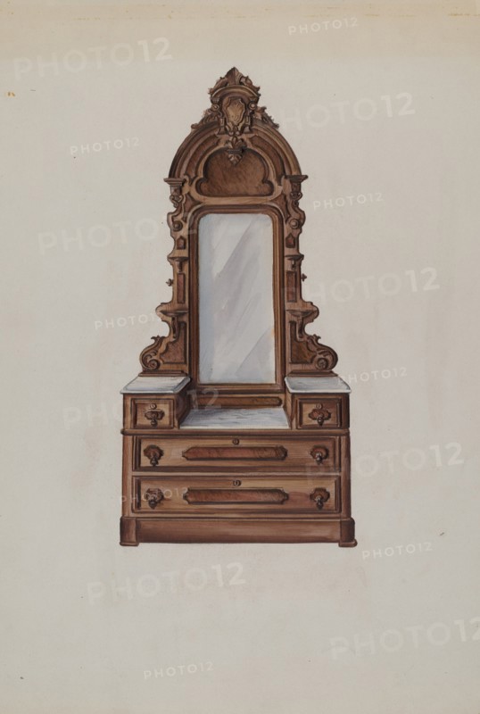 Bureau, c. 1936.