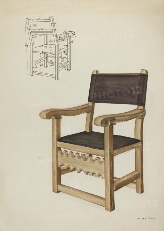 Chair, c. 1937.
