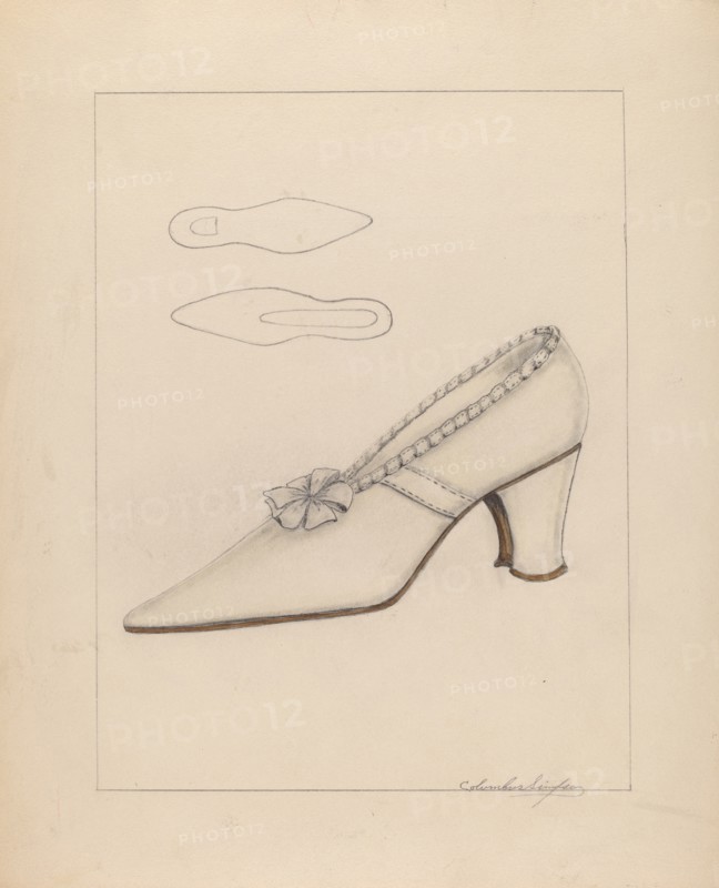 Woman's Shoe, c. 1937.
