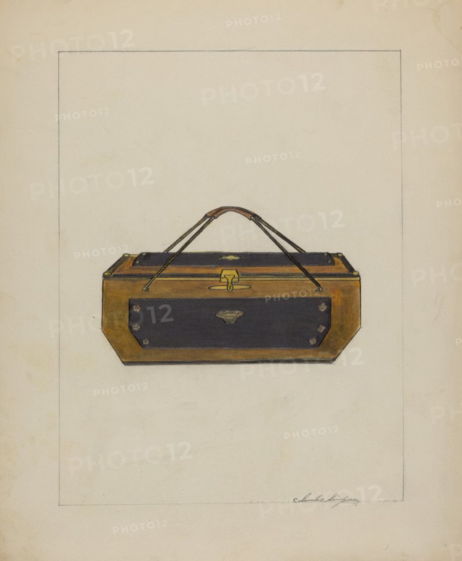 Sewing Box, c. 1937.