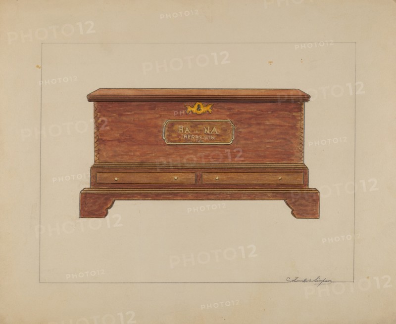 Chest, 1935/1942.