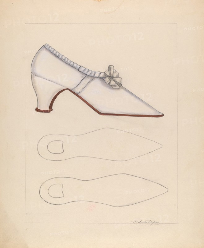 Woman's Shoe, c. 1937.
