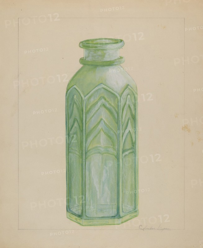 Jersey Milk Bottle, c. 1936.