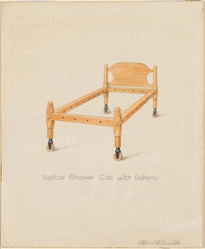 Shaker Cot, c. 1937.