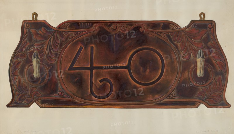 Gun Rack, c. 1938.