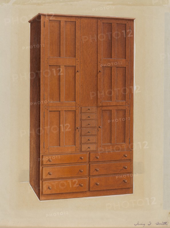 Cabinet, c. 1937.