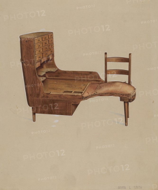 Shoemaker's Bench, c. 1937.