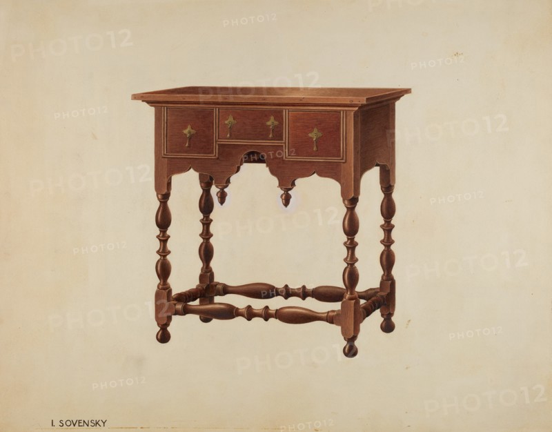 Lowboy, c. 1939.