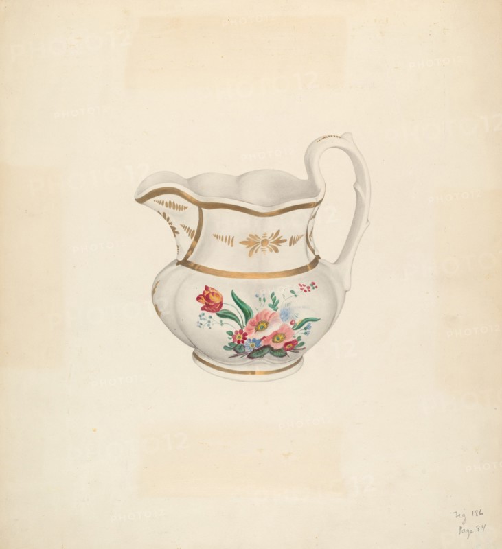 Pitcher, c. 1938.