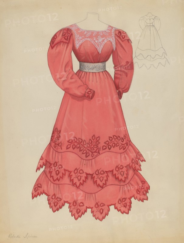 Dress, c. 1937.