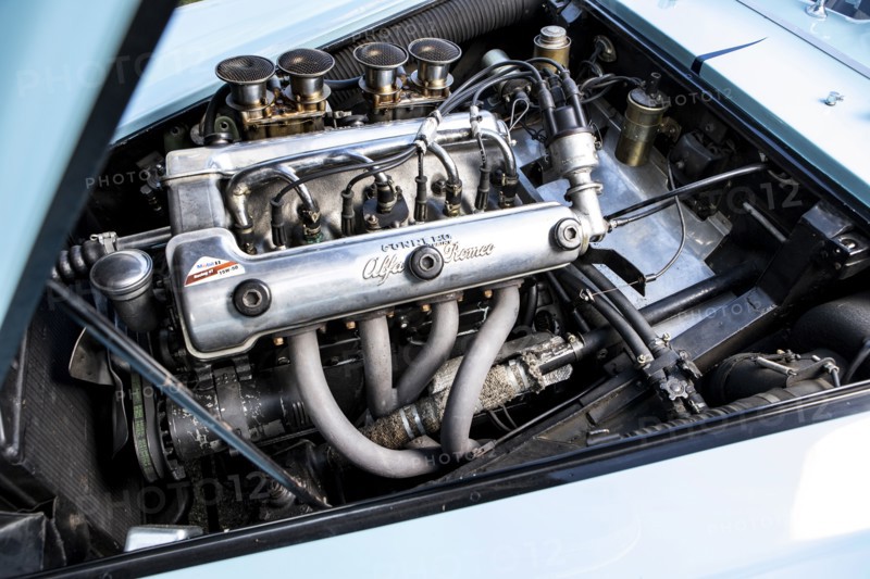 1955 Alfa Romeo 1900 SZ coupe Zagato.
