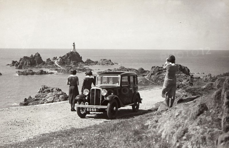 1932 Standard Little Nine at La Corbiere, Jersey. Creator: Unknown.
