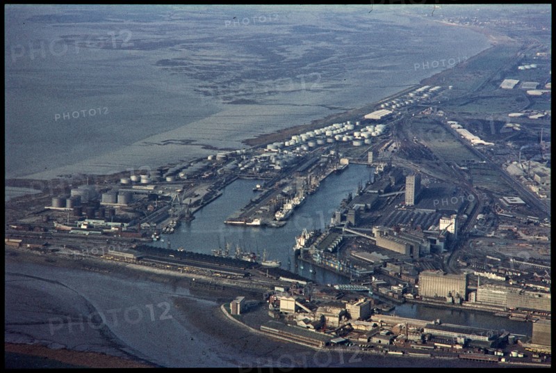 The Royal Edward Dock, Avonmouth, Bristol, 1971. Creator: Jim Hancock.