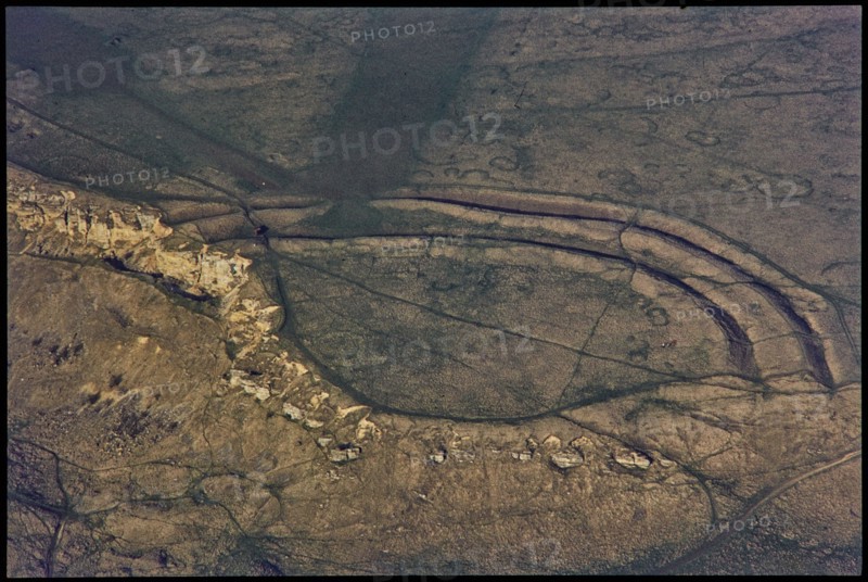 The bivallate Iron Age hillfort of Cleeve Cloud, Cleeve Hill, Gloucestershire, 1971. Creator: Jim Hancock.