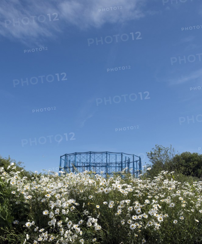 Eastmore Gas Holder Station, Eastbourne, East Sussex, 2014. Creator: Chris Redgrave.