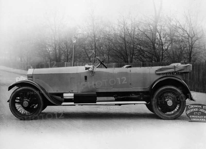 1922 Rolls-Royce 40/50 Silver Ghost with Grosvenor coachwork. Creator: Unknown.