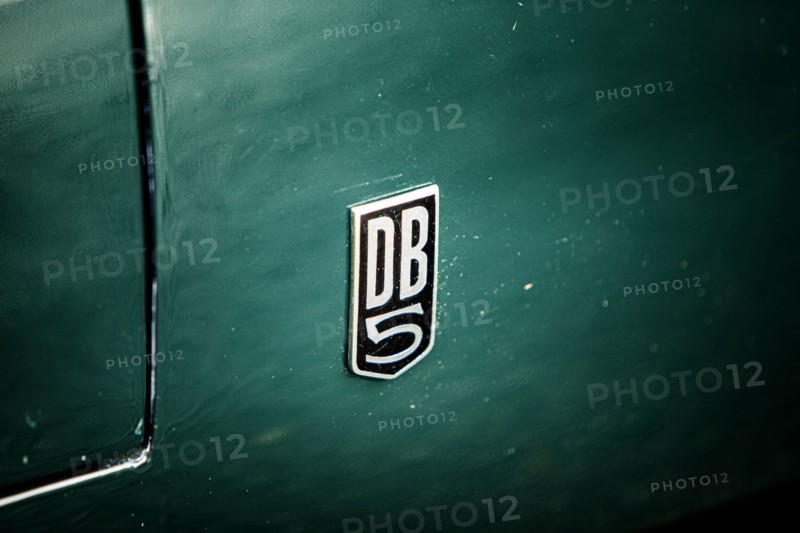 Badge of a 1965 Aston Martin DB5. Creator: Unknown.