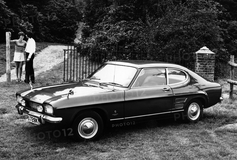 1972 Ford Capri 1600L. Creator: Unknown.