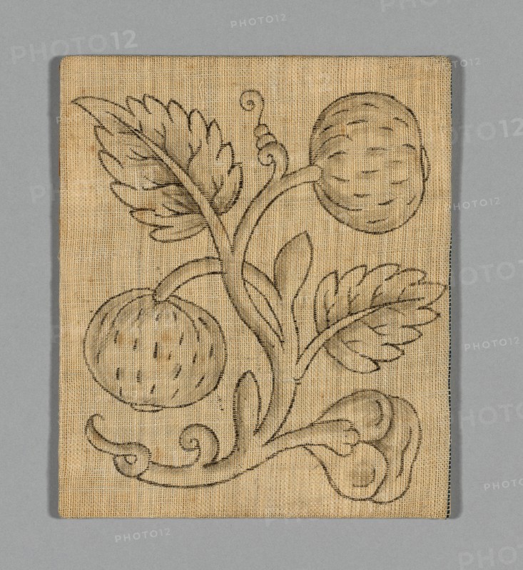 Needlework Pattern, England, 17th century. Creator: Unknown.