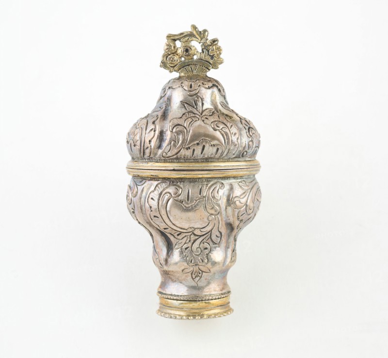 Sponge Box, Denmark, c. 1820. Creator: Unknown.