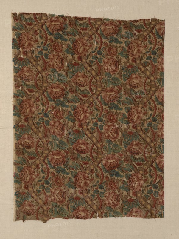 Fragment, England, 19th century. Creator: Unknown.