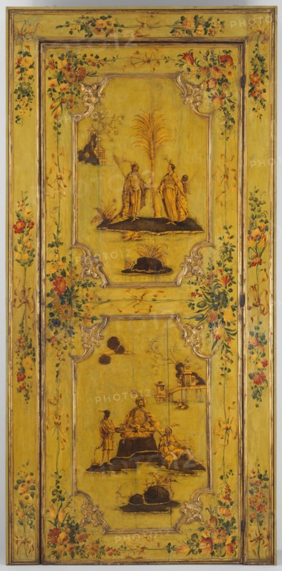 Door, Italy, c. 1750. Creator: Giovanni Domenico Tiepolo.