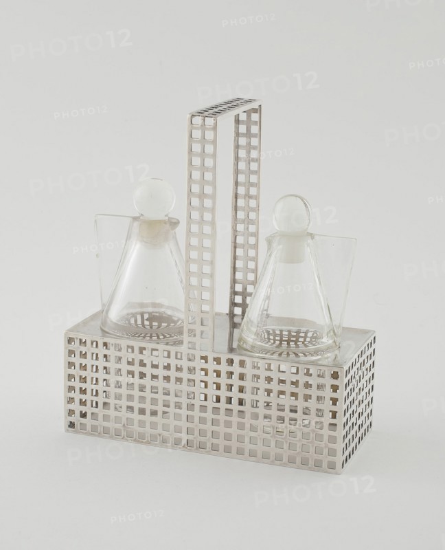 Cruet Stand, Vienna, 1904/05. Creators: Koloman Moser, Alfred Mayer.