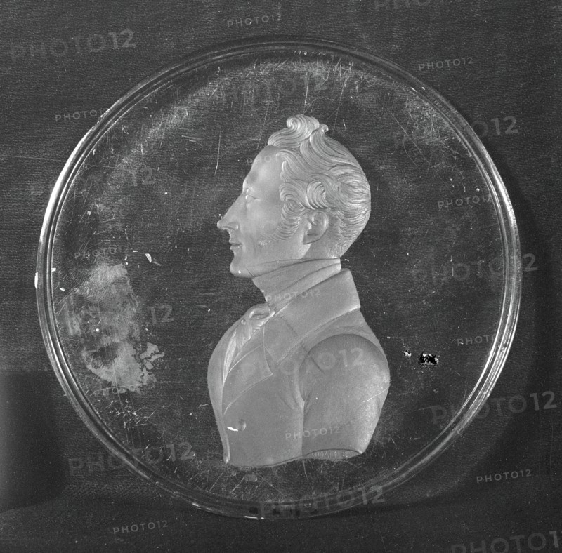 Medallion, Bohemia, c. 1830. Creator: Dominik Biemann.