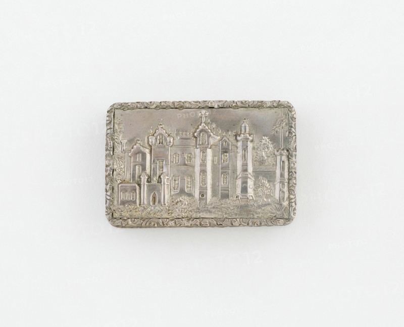 Vinaigrette with View of Abbotsford House, Birmingham, 1840/41. Creator: Edward Smith.