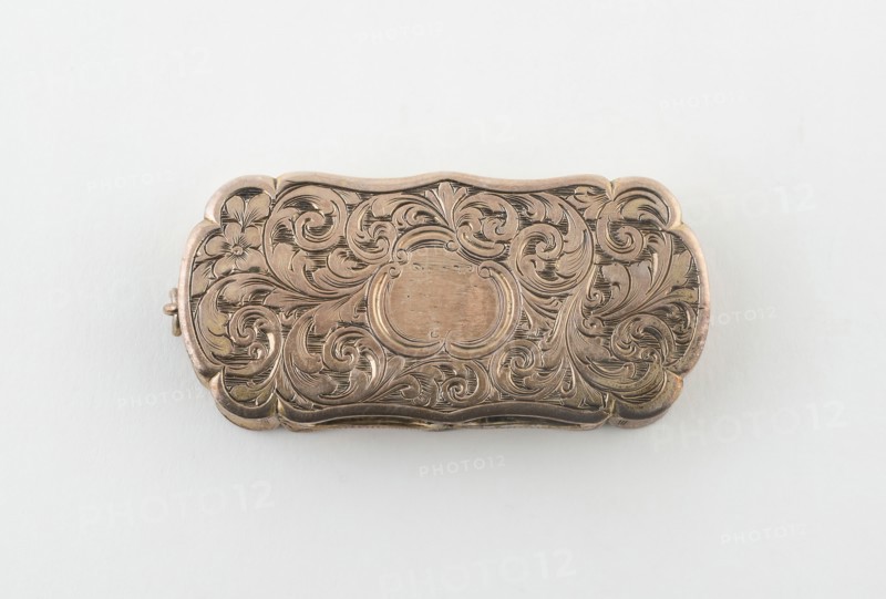 Vinaigrette, Birmingham, c. 1860/61. Creator: Edward Smith.