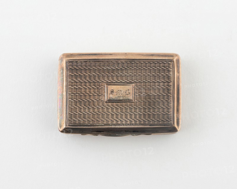 Vinaigrette, Birmingham, c. 1825/26. Creator: Edward Smith.