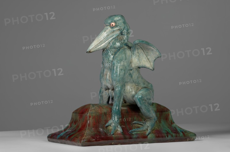 Pelican, France, c. 1896. Creators: Emmanuel Fremiet, Émile Muller.