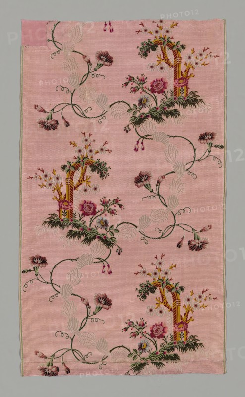 Panel, Spitalfields, Mid-1740s. Creator: Unknown.