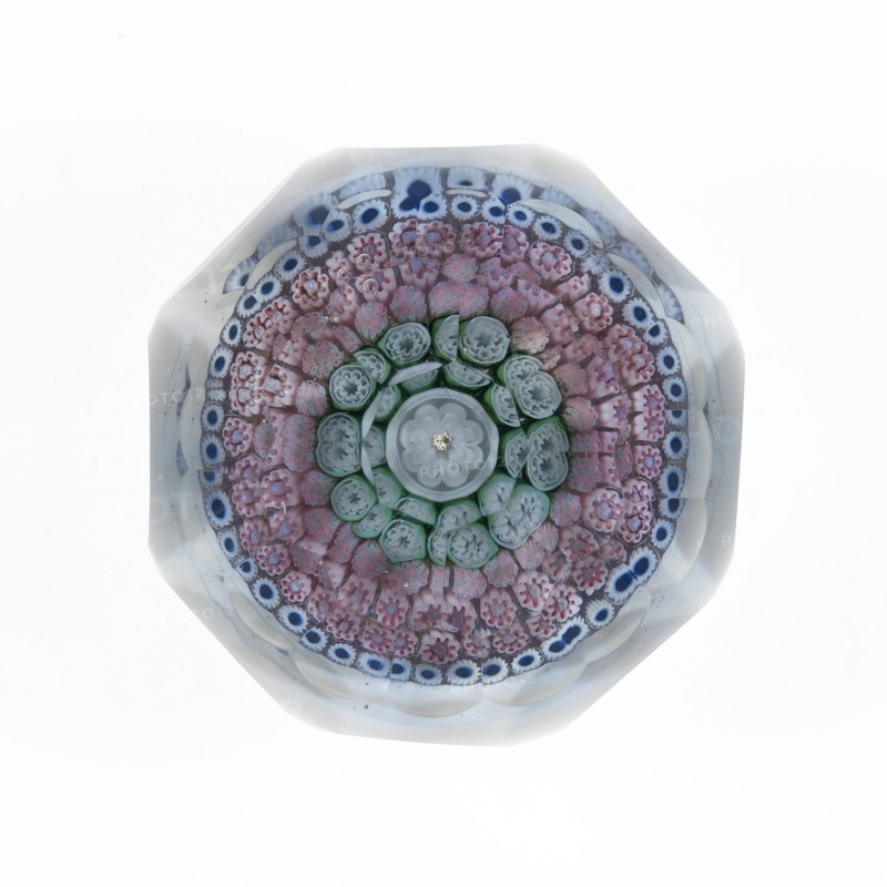 Paperweight, Birmingham, c. 1848-55. Creator: George Bacchus & Sons.