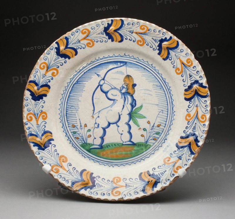 Plate, Haarlem, Mid 17th century. Creator: Unknown.