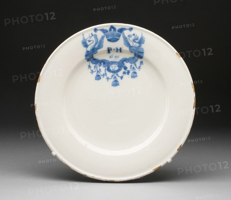 Plate, Haarlem, 1699. Creator: Unknown.