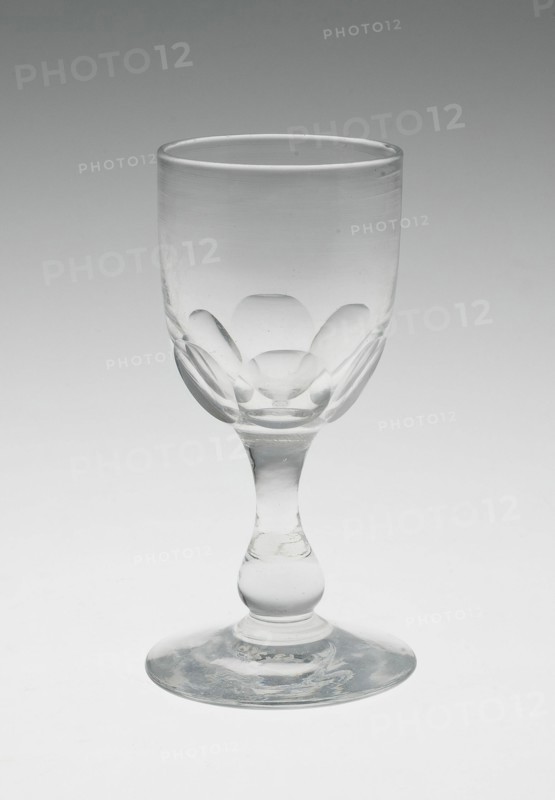 Wine Glass, Cork, c. 1825. Creator: Unknown.