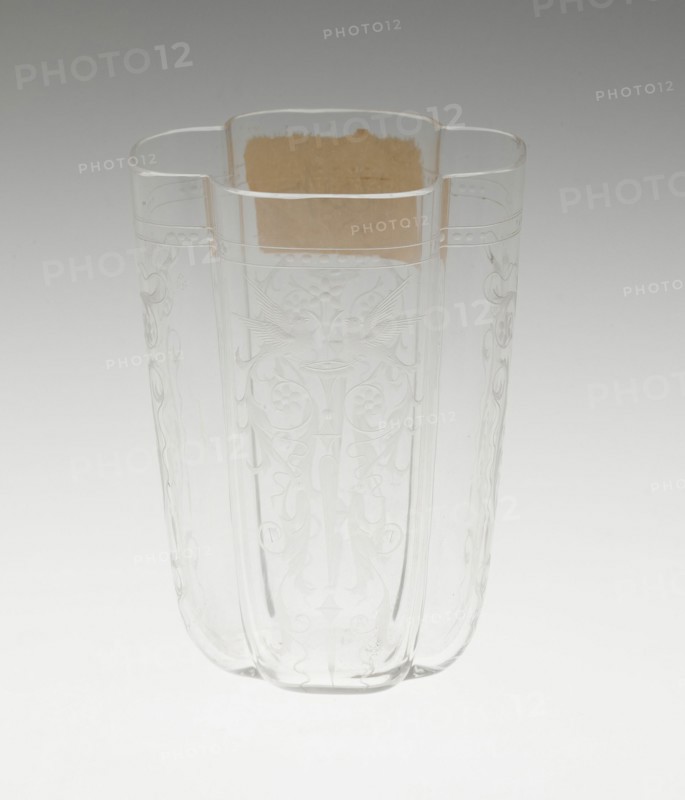 Beaker, Austria, 19th century. Creator: J.& L. Lobmeyr.
