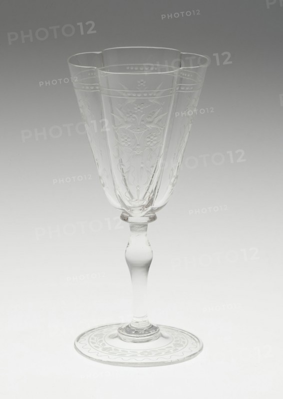 Wine Glass, Austria, 19th century. Creator: J.& L. Lobmeyr.